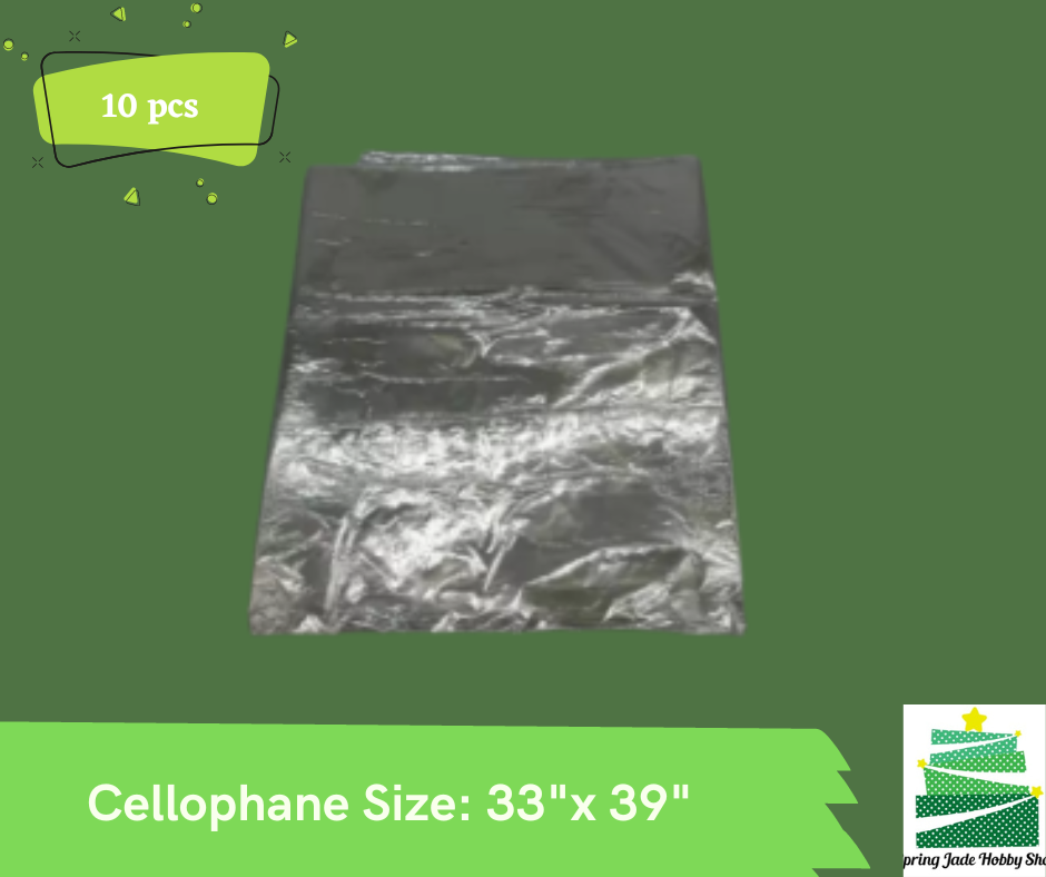 Spring Jade: Colored Plastic Cellophane for Gift Wrapping|Candy Wrapping|Yema Wrapping