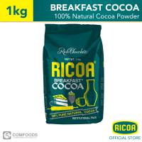 RICOA Breakfast Cocoa 1 kg - 100% Natural Cocoa Powder