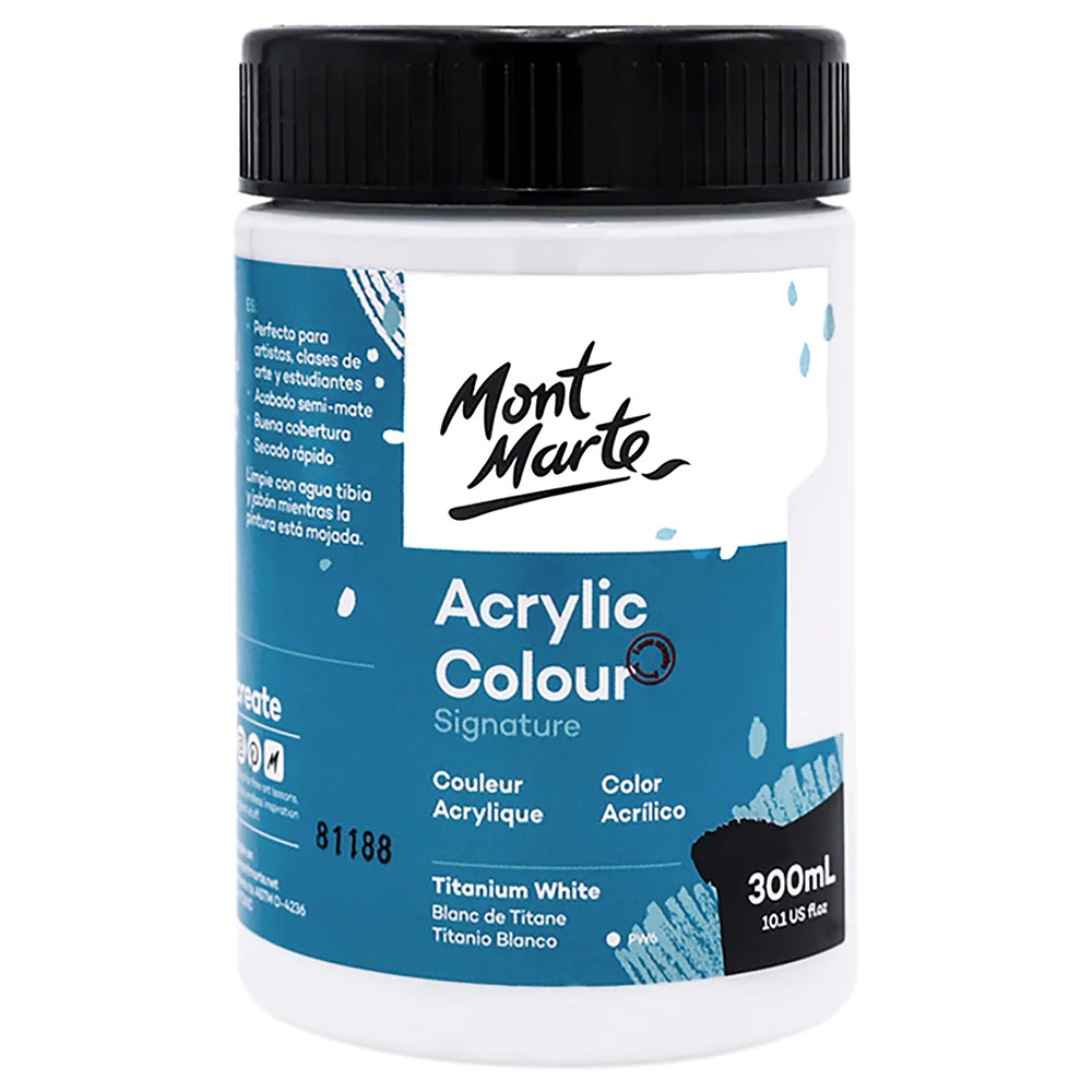 300ml Mont Marte Signature Acrylic Paint