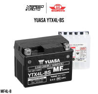 ORIGINAL YUASA BATTERY YTX4L-BS MOTORCYCLE BATTERY (MF4L-B) SPEEDMOTO