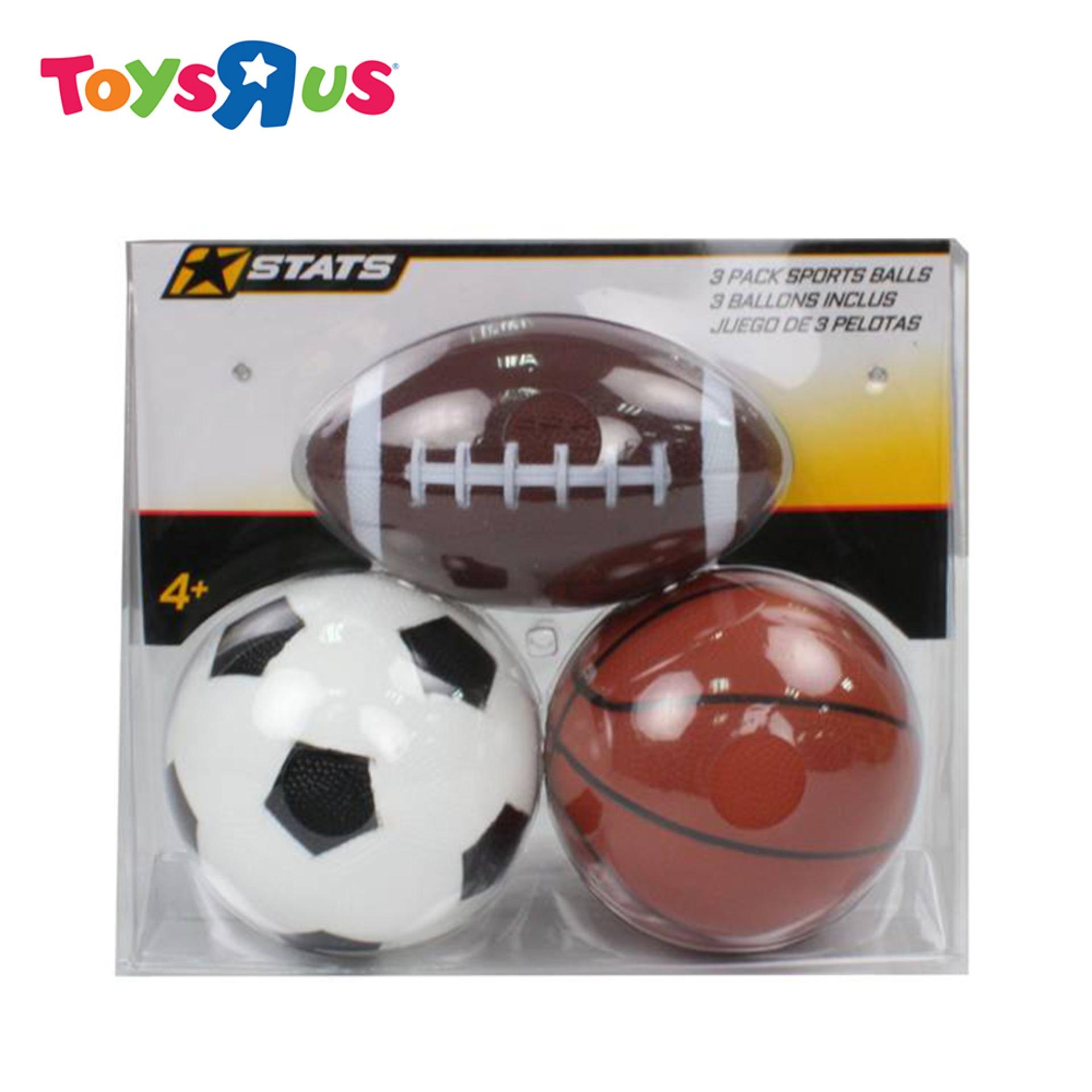 Stats 3 Pack Mini Sport Ball Toys R Us