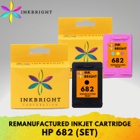 InkBright 682 Black Ink Cartidge (682B 682)