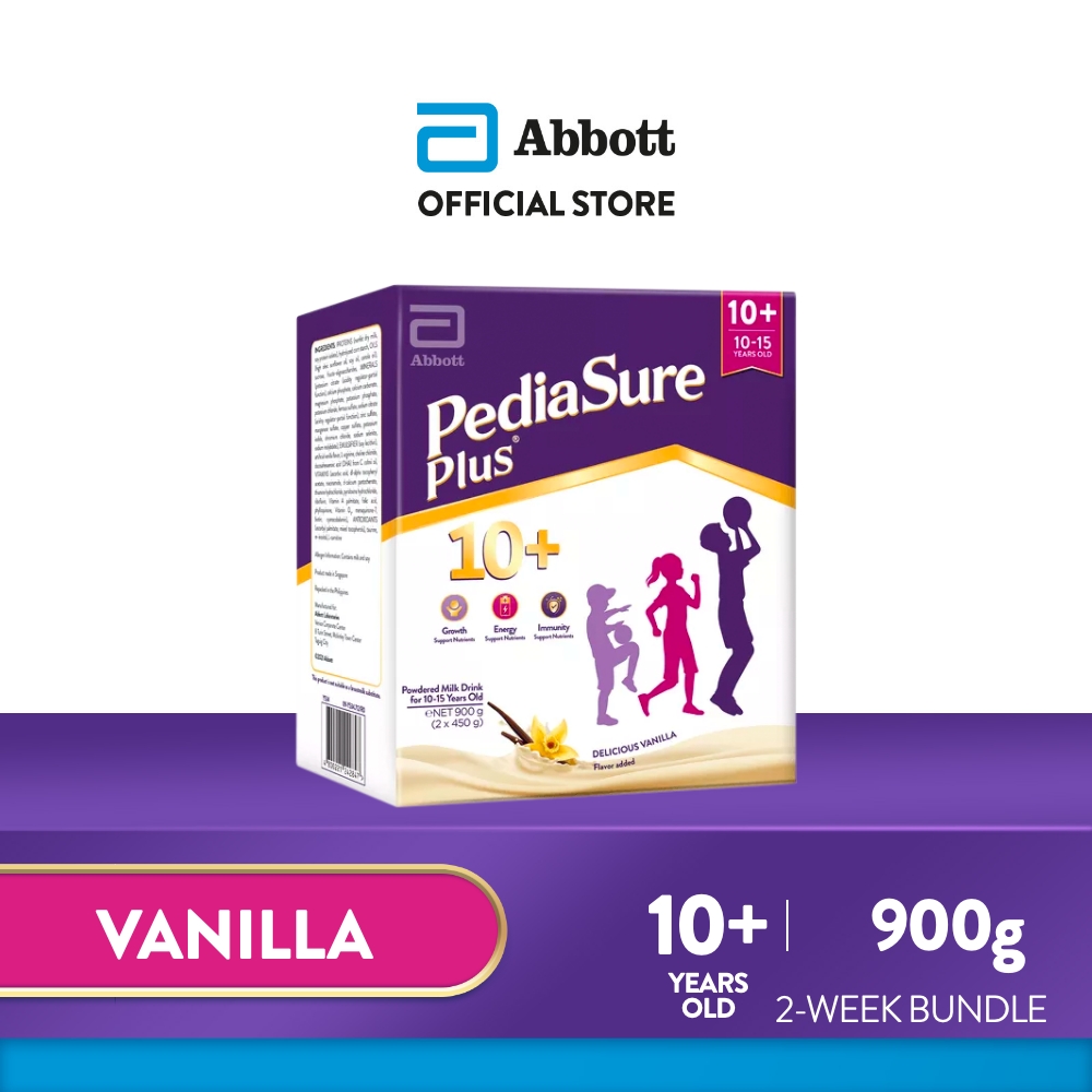 Pediasure Plus 10+ Vanilla 900g for Adolescents 10-15 Years Old Powdered Milk Drink