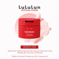 Lululun Cleansing Toning Balm -  Smooth Red. Removes make up. Gentle. Anti Aging. With Niacinamide Royal Jelly Peptide Cyanocobalamin. Made in Japan