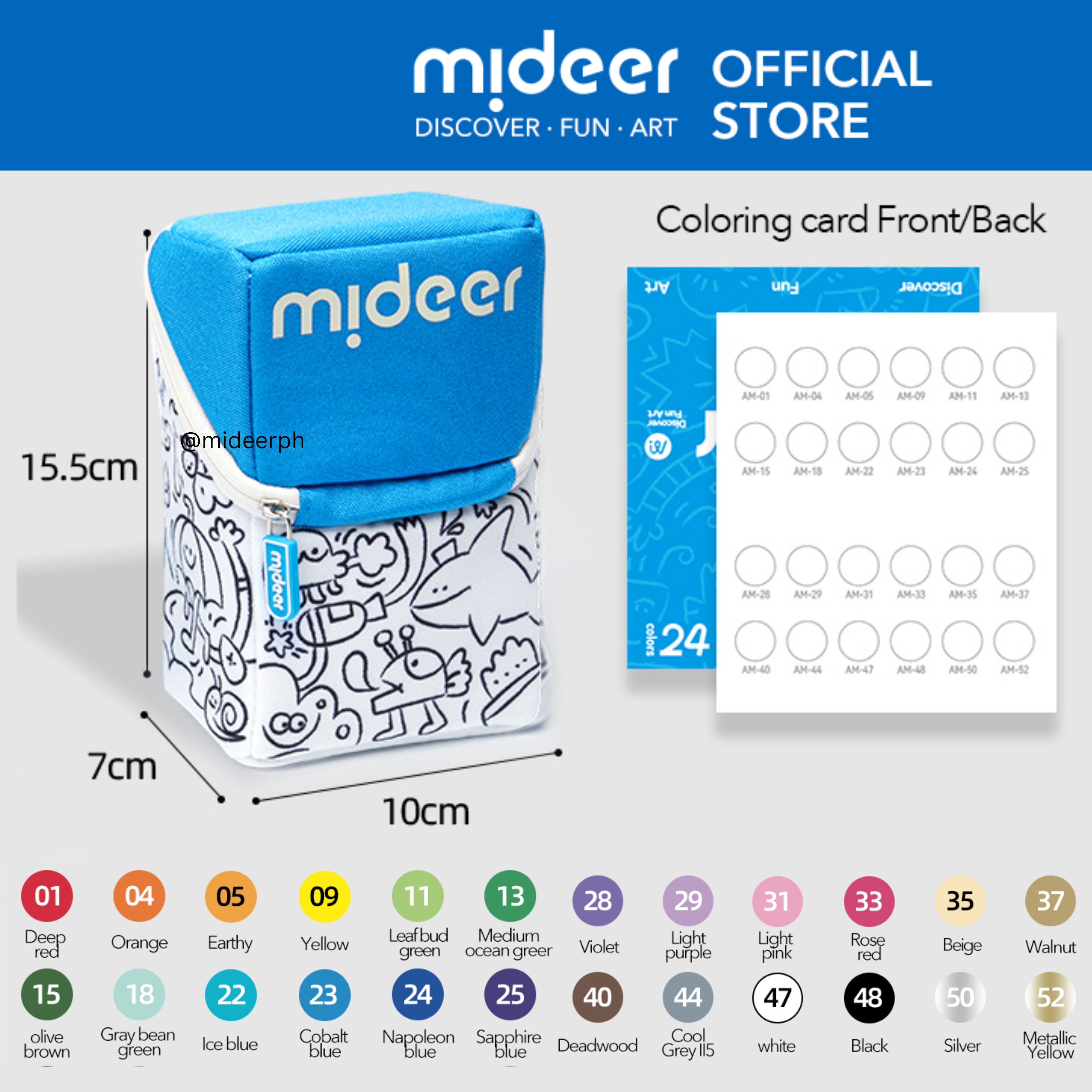 Mideer Acrylic Markers Art Markers