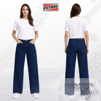Petrol Ladies Basic Denim Sailor Pants Mid-Waist Fitting 192648-U (Medium Shade)
