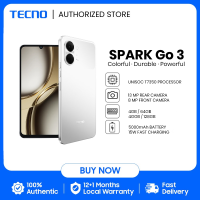 (NEW) TECNO SPARK GO 3 (4+128GB | 4+64GB) | Unisoc T7250 | 13MP+AI FlashSnap | 120Hz 6.75 HD+｜IP64 | 5000mAH