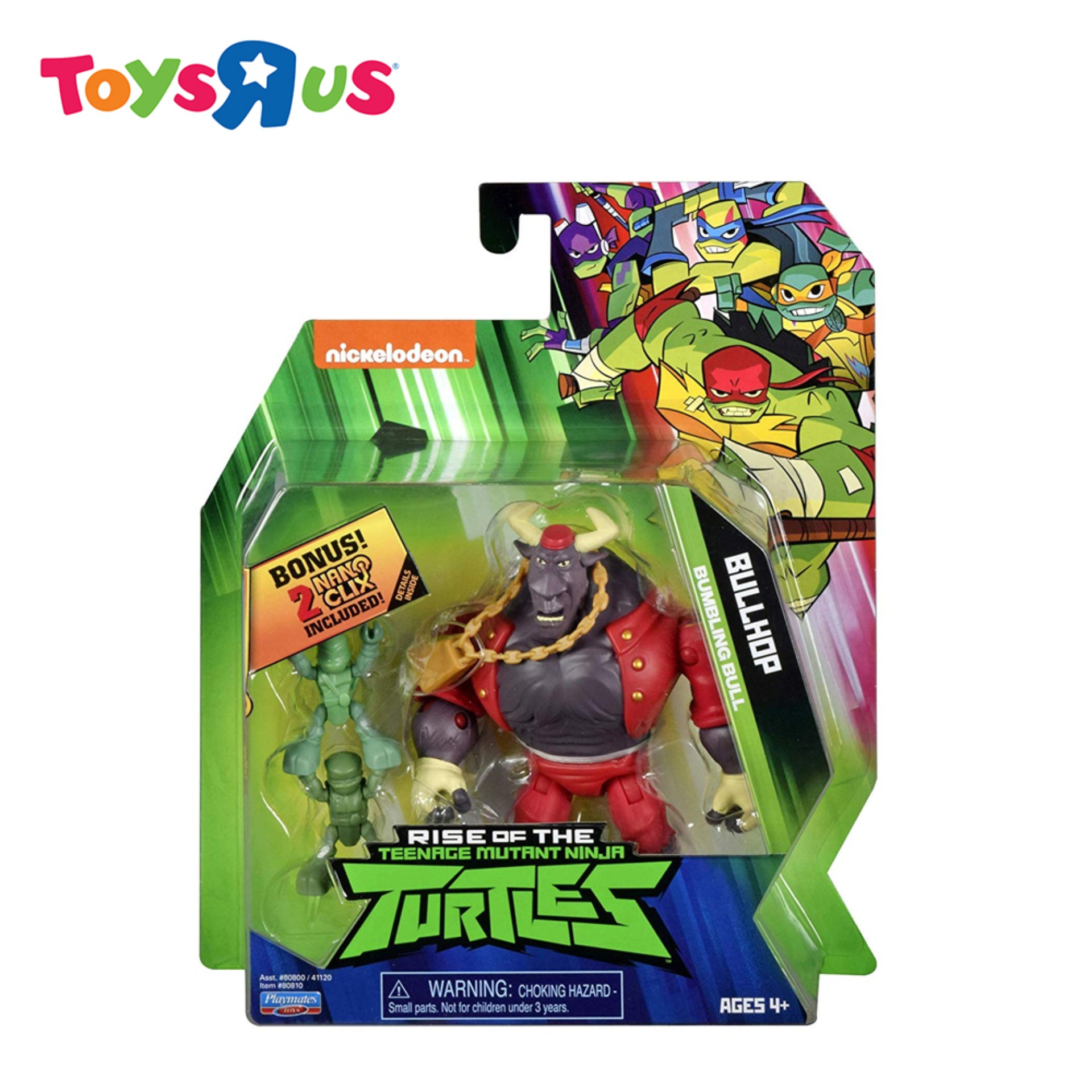 Rise of the teenage mutant ninja turtles bullhop shop toy