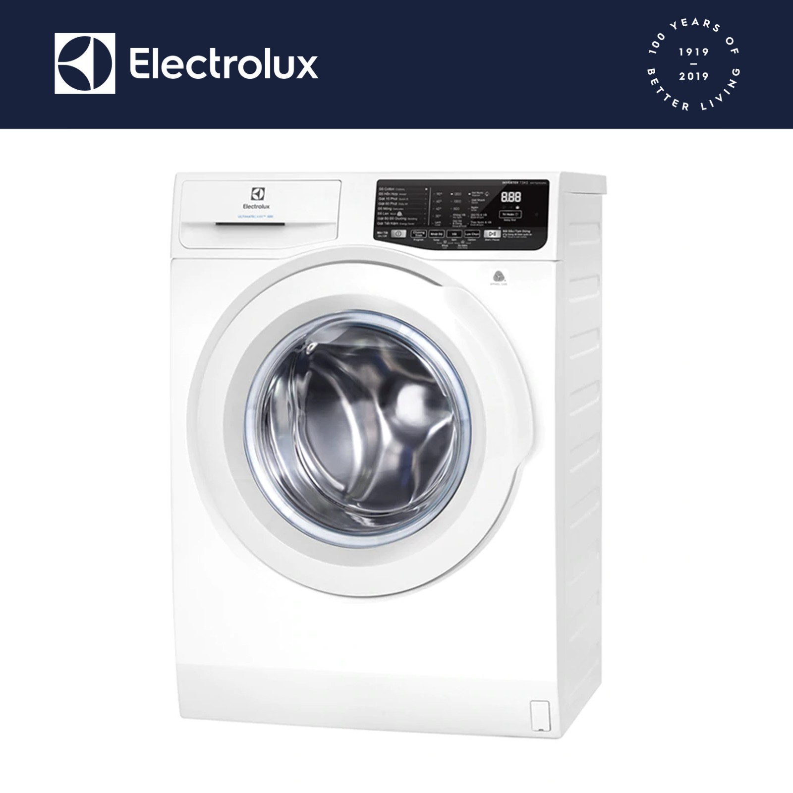 Electrolux 7.5Kg Front Load Washing Machine With Quick Wash Option
