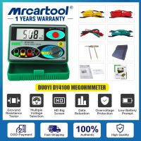 MRCARTOOL DUOYI DY4100 Megohmmeter 0-2000 Ohm Digital Earth Ground Resistance Meter Tester for Car Repair Inspection Electrician