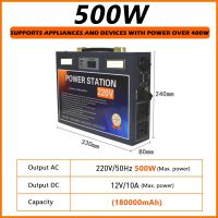 Power station 220V 300W 500W portable Big Capacity power station for Home Emergency Travel