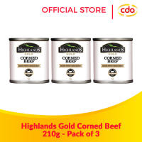 HIGHLANDS Gold Corned Beef 210g - Pack of 3