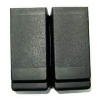 Magazine Case Double Stack Size for Glock Beretta Taurus and other Double Stack Magazine Made of Durable High-Tech Polymer Material Color Black