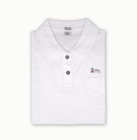 Ducks Unlimited Ladies 100% Egyptian Cotton Plain Casual Polo Shirt - White (720945)