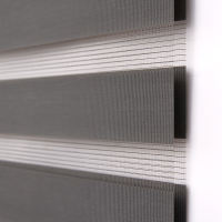 60-160CM Modern Korean Blinds for Window 100% Blackout Window-shades Venetian Duo Roller Curtain for Living&Beding Room Home Office