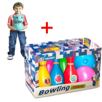 Japan Yokohama Kids Bowling 10pcs Pins Set Toddler Toys for Gifts Learning Activities Game Ball indoor
