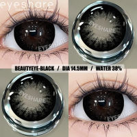 【Grade -1.00 to -6.00】BEAUTYEYE Chocolate/Black 1 Pair Color Contact Lenses Doll Eye 14.5mm Yearly Use