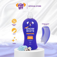 The Fur Life Snow White 2-in-1 Pet Shampoo & Conditioner — Brightening + Softens Fur | 1L FLS209