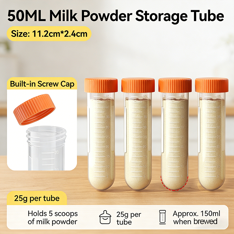 4pcs Baby Formula Dispenser Box Airtight PortableMilk Powder Storage Container for Travel