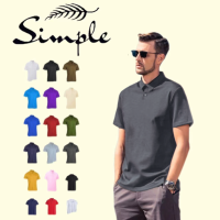 Simple Mens drifit Polo Shirt Unisex Quality korea fashion t shirt ROYAL BLUE for men women