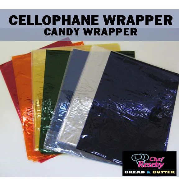 CELLOPHANE WRAPPER FOR YEMA PASTILLAS POLVORON AND CANDIES (1 PIECE)