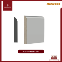 Matimco Matwood Moulding SLATE BASEBOARD 8 feet / 10 feet