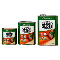 Clear Gloss Varnish for Wood | Super Clear Fast Drying Wood Finish | Furniture Top Coat | 250ml 500ml 1L