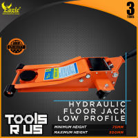 Eagle Hydraulic Floor Jack 3 Tons (Crocodile Jack) Low Profile