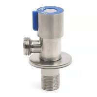 JOSNUW 304 Stainless Steel Angle Valve  90 Degree Toilet Faucet 1/2 Angle Valve for Toilet Bidet Faucet
