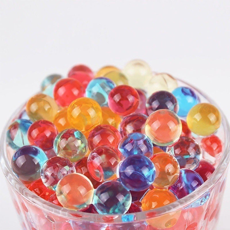 (3 packs per order) Orbeez Water Gel Beads Asstd Colors (approx 150-250 pcs/per pack)