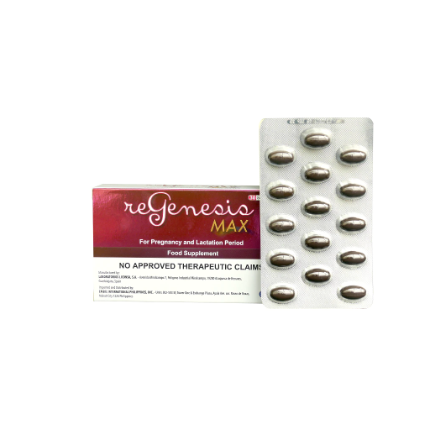 REGENESIS Max Food Supplement For Pregnancy and Lactating Mother 30 Softgel Capsules