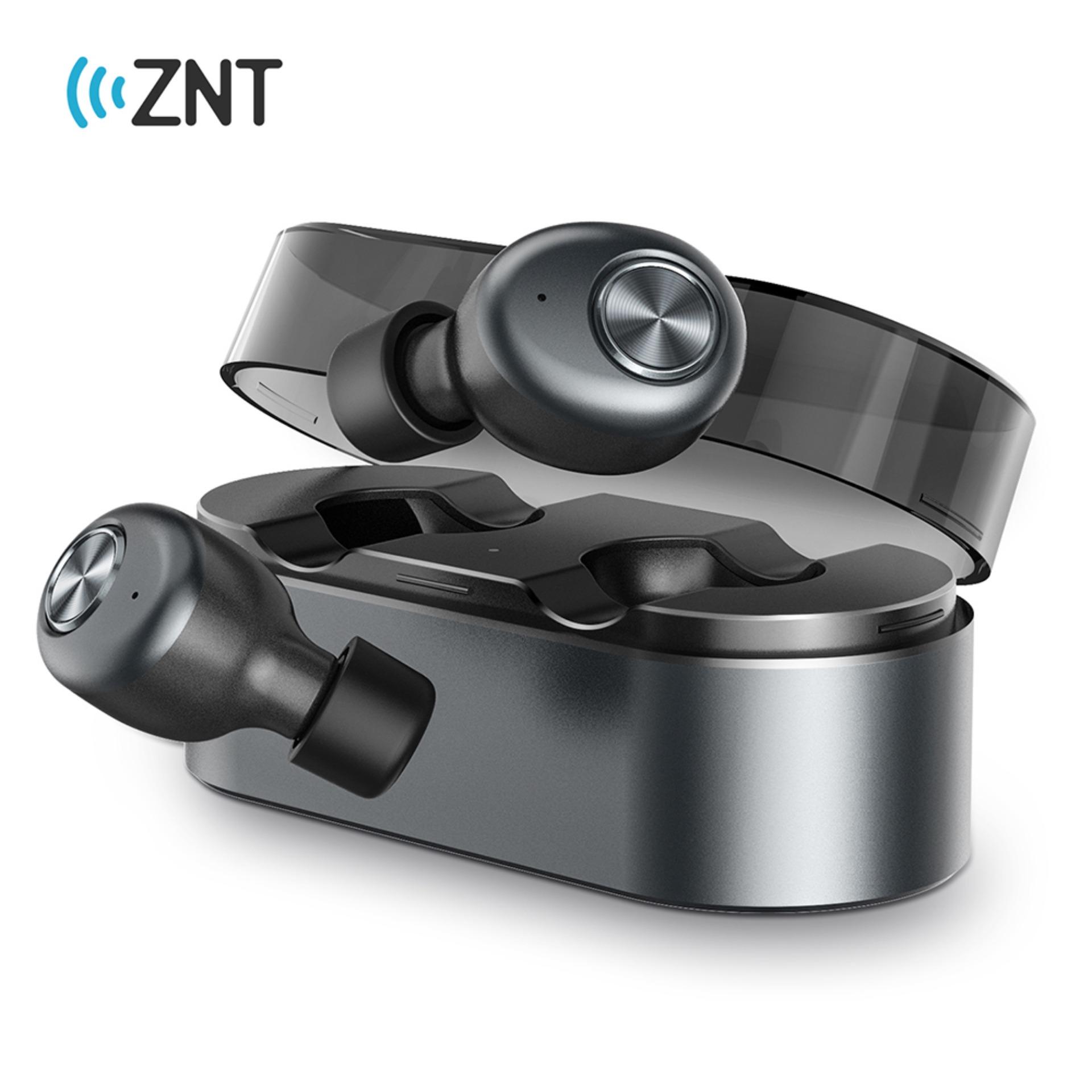 ZNT AirFits New Version Truly Wireless Earbuds Bluetooth 5.0 Stereo Earphone Rechargeable Sports Headset