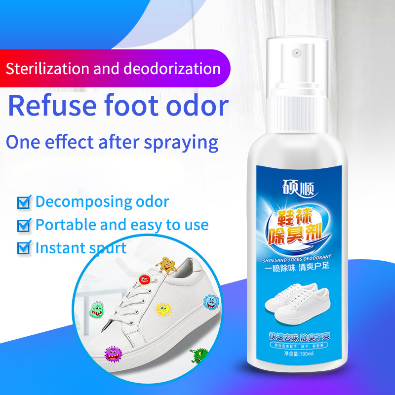 100mL Shoe Deodorant Spray Effective Foot And Shoe Deodorant Spray