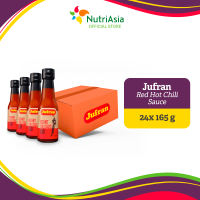 Jufran Red Hot Chili Sauce 165 g Bundle of 24