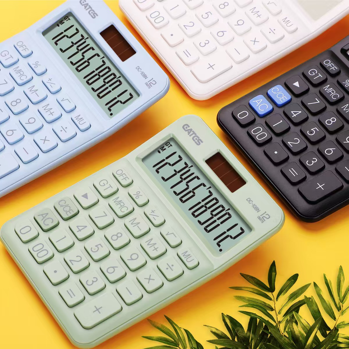 . (COD) 12-Digit Calculator w/ Solar JW-200SC ORIGINAL010 .