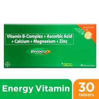 Berocca Orange Energy Vitamins Effervescent Tablets - 30s / 10s Multivitamins and minerals