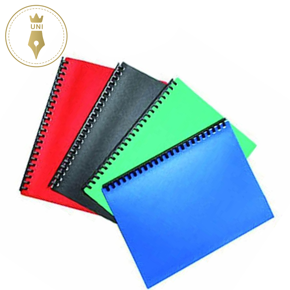 Uni Stationery Clear Book Short And Long (20 pockets) Sold Per Piece CS79