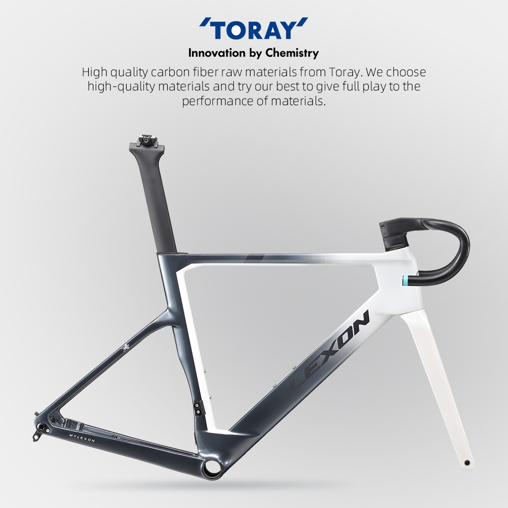 Toray carbon store fiber bike frame