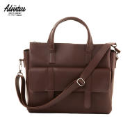 Adventure Tote Bag / Laptop Bag / Messenger  Bag Vegan Leather Lewis