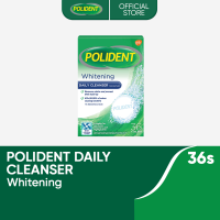 Polident Whitening Denture Cleanser Tablet 36s