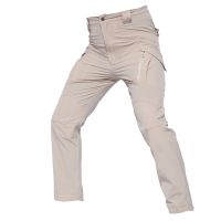 ASIAON IX9 Water Resistant Rubberized Texture Cargo Pants Tactical Combat Pants Trousers for Outdoor Hiking - Lightweight