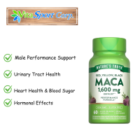 Nature’s Truth Maca 1600mg 60 Capsules | Energy Hormonal Balance Performance Support