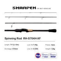 PURELURE SHARPEN Travel Soft Lure Long Spinning and Casting XF/MF Action Rods FUJI Components Bass Pike Rod Fishing Rod Reel