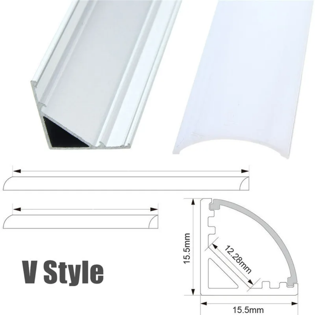 150CM Aluminum LED Profile V