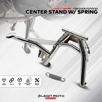 LEGITMOTO CLICK V2 V3 V4 CENTER STAND WITH SPRING ALLOY CHROME L-11458 / BLACK L-11456 FOR HONDA CLICK MOTORCYCLE