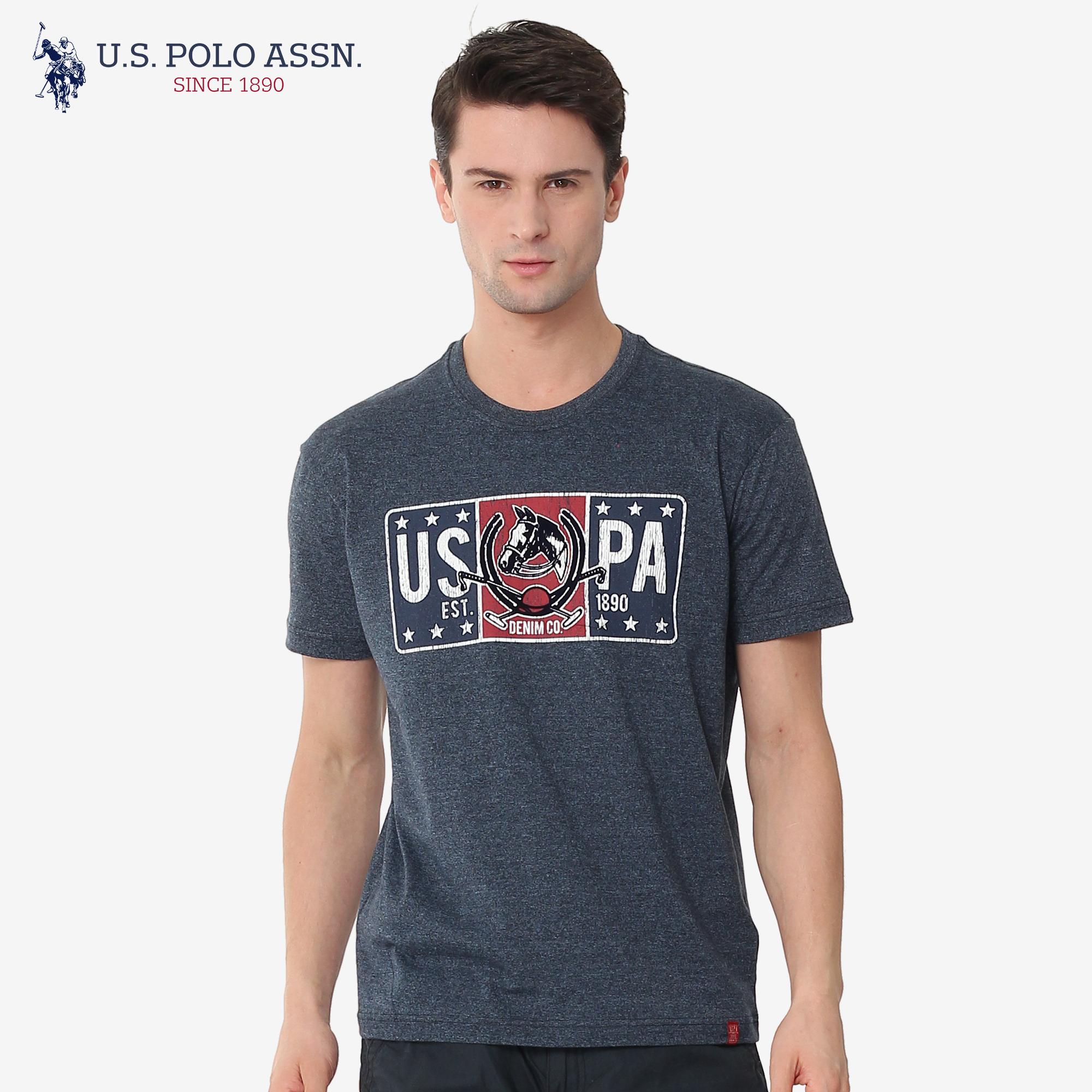 US Polo Men's Roundneck Graphic Tee