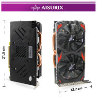 AISURIX RX 580 8GB Graphics Card Computer GPU Radeon AMD Video Card For Gaming Work Office RX580 2048sp GDDR5 256Bit