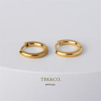 TBK 18K Gold Hoop Earrings Accessories for Women 558E