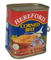 Hereford REGULAR CORNED BEEF - Product of Brazil (pack of 1 can x 340 grams)