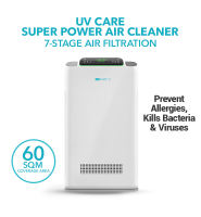 UV Care Super Power Air Cleaner w/ Medical Grade HEPA Filter